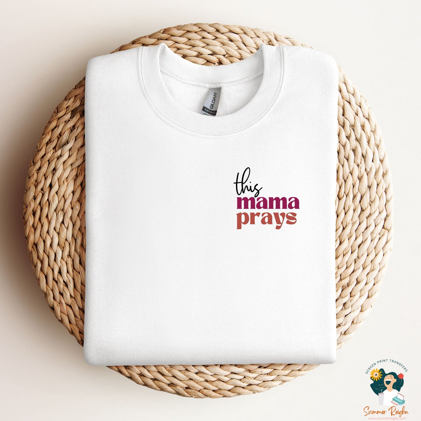 This Mama Prays Tee